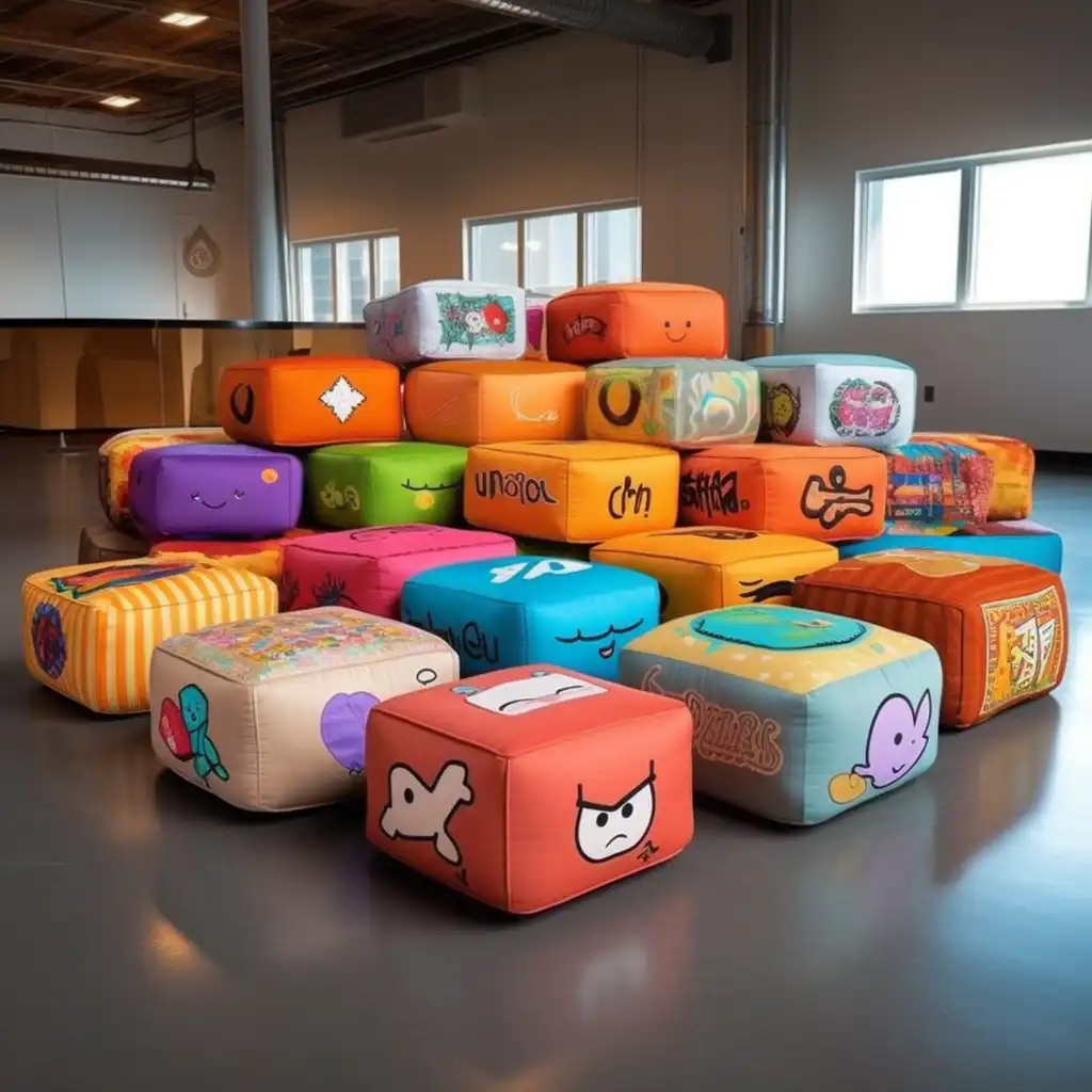 De kunst van het kiezen en plaatsen van vloerkussens